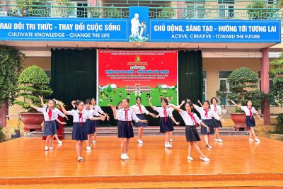 NGÀY HỘI “THIẾU NHI VUI KHỎE – TIẾN BƯỚC LÊN ĐOÀN” TẠI TRƯỜNG TIỂU HỌC TRẦN TẾ XƯƠNG